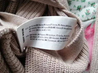 Tally Weijl Maglia Avvolgente Beige Tg. M