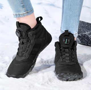 Bota zapatilla Cálida cierre tipo Boa