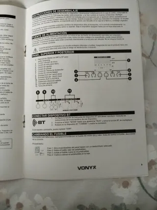 Set Altavoces Activos VONYX VX880BT