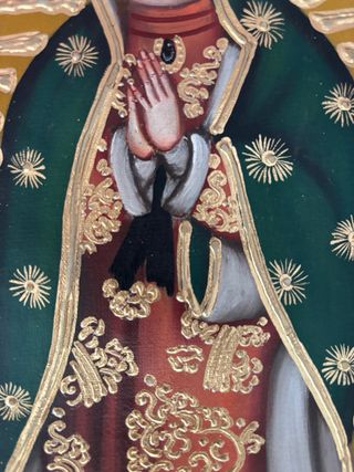 Lienzo Virgen de Guadalupe Cuzco Perú