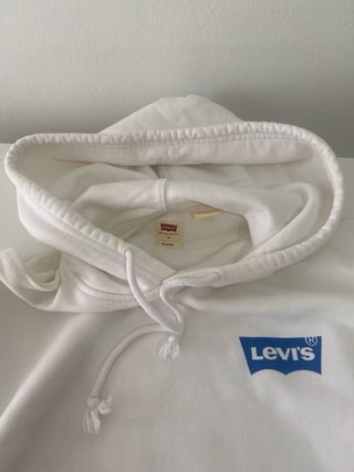 Sudadera Levi's Talla M Blanca
