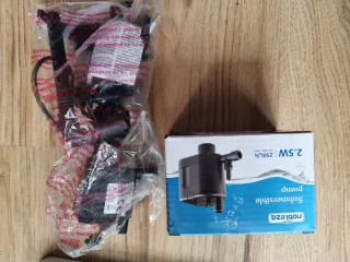 Acuario/pecera 7L con iluminación LED