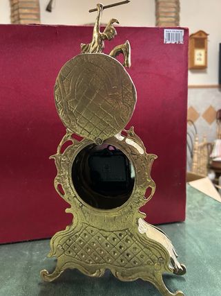 Reloj de Bronce Antiguo Portugués