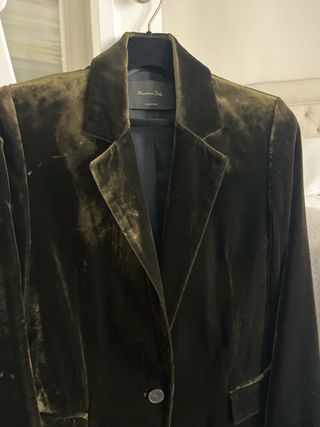 Americana Massimo Dutti verde oliva