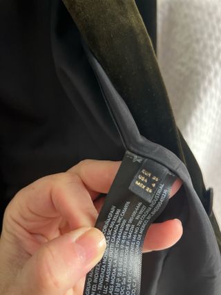 Americana Massimo Dutti verde oliva