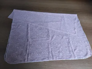 Pareo rosa in pizzo elax cm.65x140.