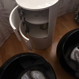 Botellero blanco lacado