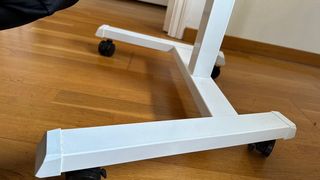 Mesa elevable de oficina blanca escritorio de pie