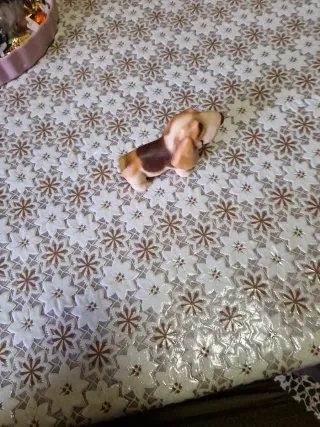 Cagnolino decorativo in ceramica thun