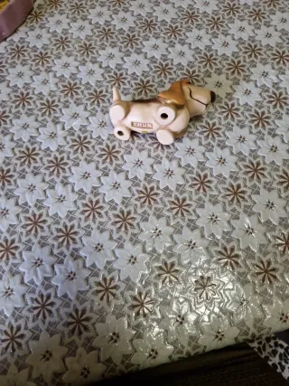 Cagnolino decorativo in ceramica thun