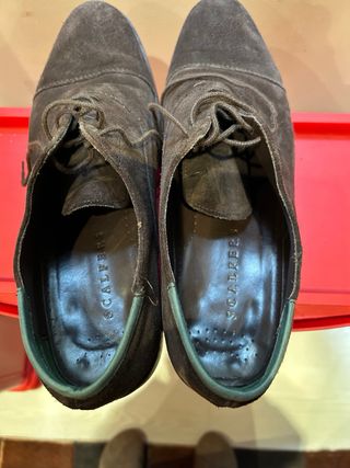 Zapatos ante Scalpers Marrones