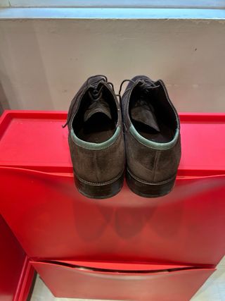 Zapatos ante Scalpers Marrones