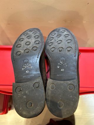 Zapatos ante Scalpers Marrones