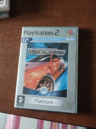 Need for Speed Underground PS2 + MicroSD 256MB