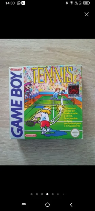 Gioco Tennis Nintendo Game Boy