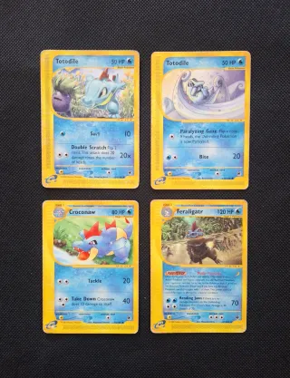 Set 4 Carte Pokemon, Expedition EN
