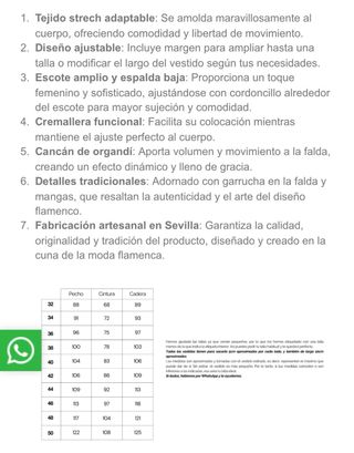 Vestido Flamenca Rosa