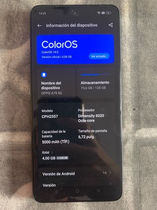 Oppo A79 5G Nuevo