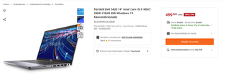 Dell Latitude 5420 Táctil 11th – Gama Empresarial