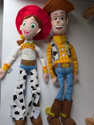 Muñecos Woody y Jessie Toy Story