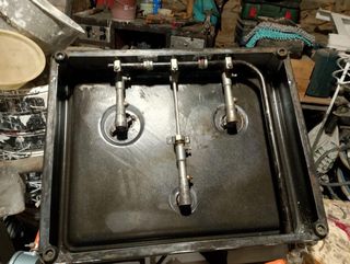 Cocina de gas 3 fuegos