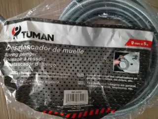 Desatascador de muelle Tuman 9mm x 5m