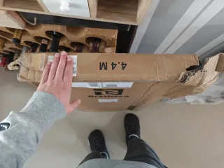 Escalera telescópica plegable (SIN USAR)