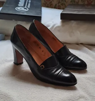 Zapatos de tacón negros T39