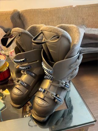 Botas de Esquí Mujer Rossignol Doradas/Grises