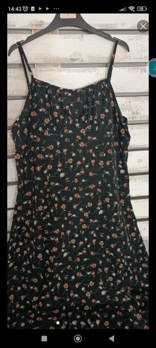 Lote 4 vestidos verano estampado floral