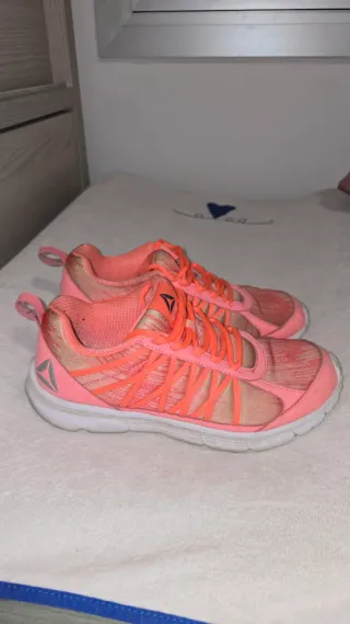 Reebok Bambas Talla 38 Naranja/Rosa