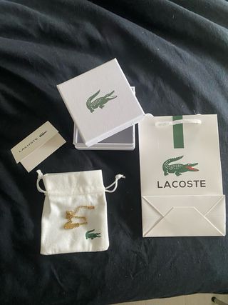 Pulsera Lacoste Acero Inoxidable dorada