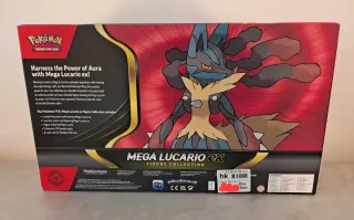 Colección Figura Mega Lucario EX Pokémon Inglés