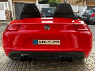 Coche eléctrico infantil rojo ( precio negociable)