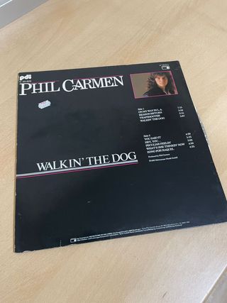Phil Carmen Walking the Dog Vinilo