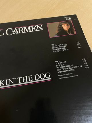 Phil Carmen Walking the Dog Vinilo