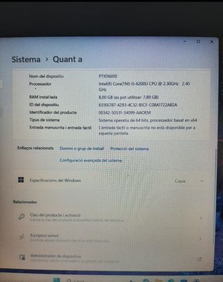 Ordenador portátil HP i5