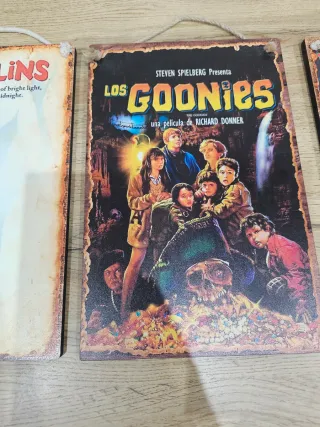 Cuadros Películas 80s Gremlins Goonies Back future