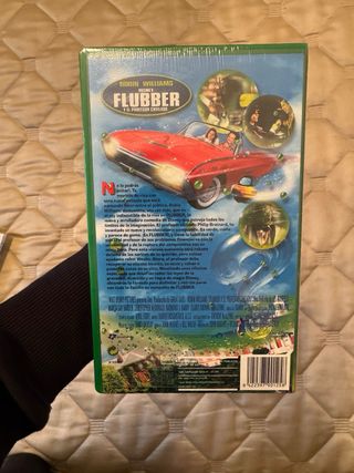 Película VHS Flubber y el Profesor Chiflado