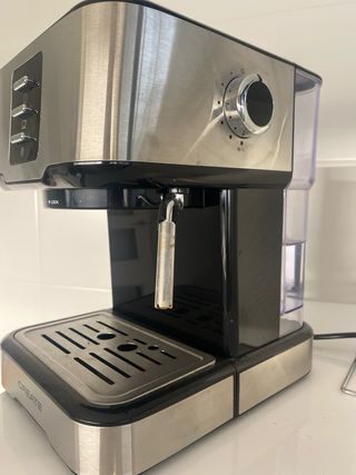 Cafetera Create para café molido con espumador