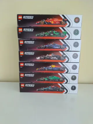 Lote 7 Cajas Lego Speed Champions