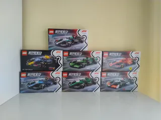 Lote 7 Cajas Lego Speed Champions