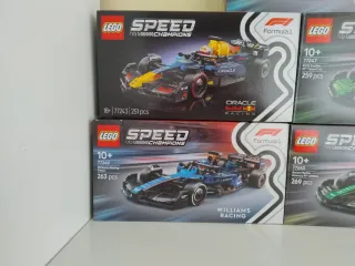 Lote 7 Cajas Lego Speed Champions
