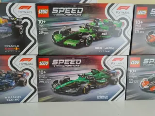 Lote 7 Cajas Lego Speed Champions