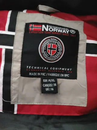 Anorak Clement Geographical Norway Beige