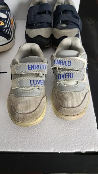 Lotto 5 paia scarpe bimbo/a tg 28