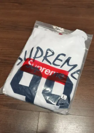 Sudadera Supreme 99 Blanca Talla L OVERSIZE
