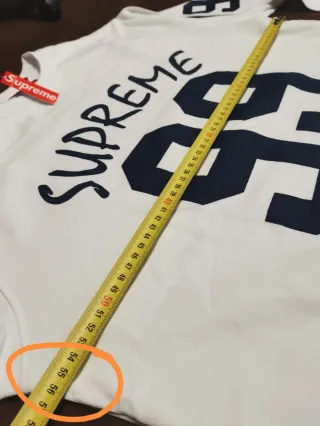 Sudadera Supreme 99 Blanca Talla L OVERSIZE