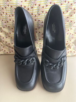 Mocasines NeroGiardini Negros Talla 38