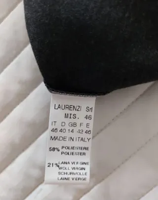 Abito invernale misto lana